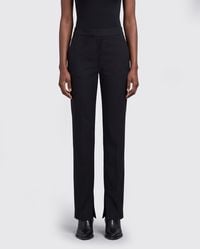 PT Torino - Skinny Virgin Wool Trousers With Mid-Rise Waist - Lyst