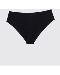 MM6 by Maison Margiela - Ribbed Stretch-Cotton Briefs With Elastic Waist - Lyst