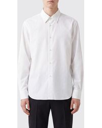 AURALEE - Camisa De Popelina De Algodón Con Cuello Francés - Lyst