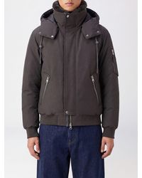 Mackage - Gepolsterte Nylon-Bomberjacke Mit Abnehmbarer Kapuze Und Logo-Patch - Lyst