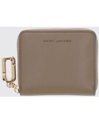 Marc Jacobs - Scene Small Leather Wallet With Zip Closure And Card Slots - Lyst
