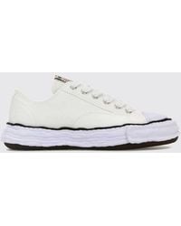 Maison Mihara Yasuhiro - Peterson Low Top Canvas Trainers With Rubber Sole - Lyst