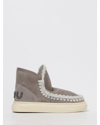 Mou - Flat Ankle Boot - Lyst