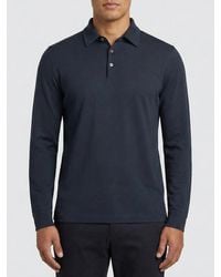 Zanone - Cotton Polo Shirt - Lyst