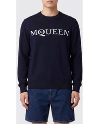 McQueen - Pullover Girocollo - Lyst