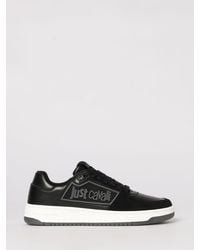 Just Cavalli - Leather Sneakers - Lyst