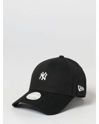 KTZ - 9Twenty New York Yankees Mlb Mini Logo Embroidered Cotton Cap - Lyst