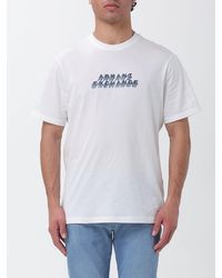 ARMANI EXCHANGE - Crew Neck T-Shirt With Logo - Lyst