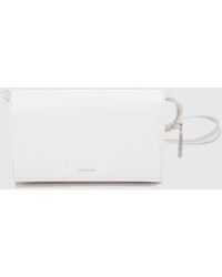 Jil Sander - Tangle Mini-Tasche Aus Kalbsleder Mit Geflochtenem Schulterriemen - Lyst
