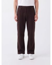 Represent - Wide-Leg Jersey Jogging Trousers With Elasticated Waist - Lyst