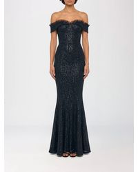 Norma Kamali - Sequin Long Dress - Lyst
