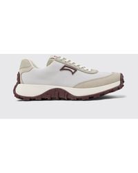 Camper - Drift Trail Recycled Polyester And Leather Sneakers - Lyst