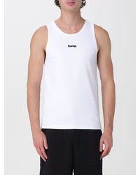 DISCLAIMER - Slim Fit Stretch-Cotton Tank Top With Embroidered Logo - Lyst
