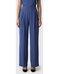 Max Mara Pure - Pure Stretch Silk Palazzo Trousers Max Mara - Lyst