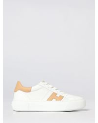 Hogan - Crosswind Leather Sneakers - Lyst