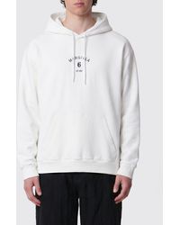 MM6 by Maison Margiela - Cotton Hoodie - Lyst