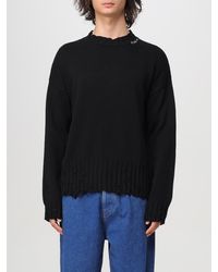 Marni - Distressed Hem Detail Relaxed Fit Knitwear - Lyst