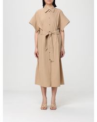 Pinko - Cotton Shirtdress - Lyst
