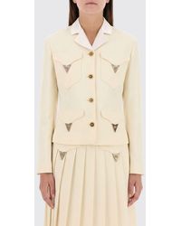 Versace - Slim-Fit Cropped Single-Breasted Wool Jacket With Medusa Buttons - Lyst