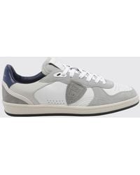 Philippe Model - Pgal Low-Top-Sneakers Aus Velourskalbsleder Mit Perforierter Spitze - Lyst
