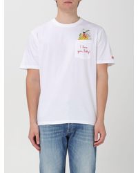 Mc2 Saint Barth - T-shirt in cotone con stampa - Lyst