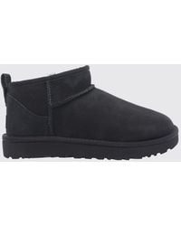 UGG - Classic Ultra Mini Waterproof Suede Platform Ankle Boots - Lyst