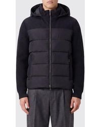 Moorer - Jesse-Stp Quilted Wool And Cashmere Down Jacket With Hood - Lyst