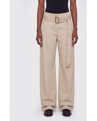 Acne Studios - High-Waisted Wide Leg Trousers - Lyst