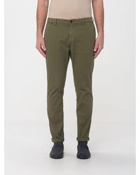 Mason's - Cotton And Wool Blend Chino Trousers - Lyst