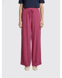 JOSEPH - Viscose Trousers With Drawstring - Lyst