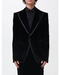 DSquared² - Single-Breasted Velvet Blazer - Lyst