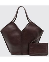 Hereu - Calella Distressed Calfskin Tote Bag With Inner Pouch - Lyst