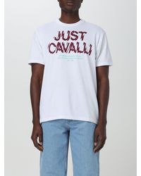 Just Cavalli - T-shirt di cotone - Lyst