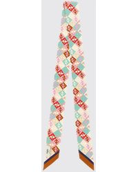 Fendi - Bandeau Wrappy De Seda Con Estampado De Monograma Ff - Lyst