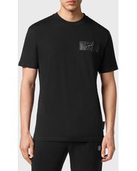 Philipp Plein - Jersey T-Shirt With Back Logo Print - Lyst