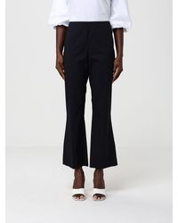 Liviana Conti - Claudette Cotton Blend Trousers - Lyst