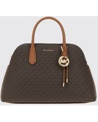 Michael Kors - Freddie Monogram Canvas Tote Bag With Double Leather Handle - Lyst