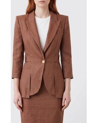 Elisabetta Franchi - Single-Breasted Blazer - Lyst