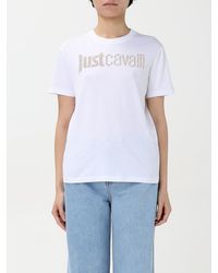 Just Cavalli - T-Shirt - Lyst