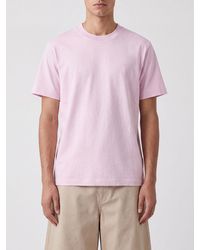 Closed - Organic Cotton Crew Neck T-Shirt With Dropped Shoulders - Lyst