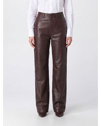 ROTATE BIRGER CHRISTENSEN - High-Waisted Wide-Leg Trousers - Lyst