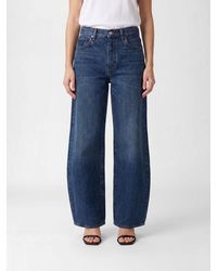 FRAME - The Bubble Crop Jeans - Lyst
