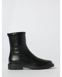 Tod's - Flat Ankle Boots - Lyst