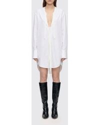 Maison Margiela - Cotton Shirt Dress - Lyst