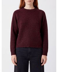 Roberto Collina - Merino Wool And Baby Camel Crew Neck Jumper - Lyst