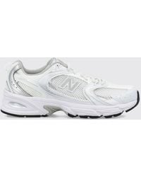 New Balance - 530 Mesh And Synthetic Leather Trainers With Abzorb Midsole - Lyst