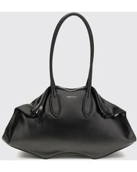 McQueen - Calf Leather Shoulder Bag - Lyst