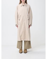 Tela - Long Cotton Blend Trench Coat - Lyst