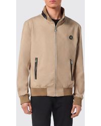 Billionaire - Cotton Bomber Jacket With Python Leather Inserts - Lyst
