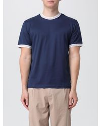 Eleventy - T-shirt basic di cotone - Lyst